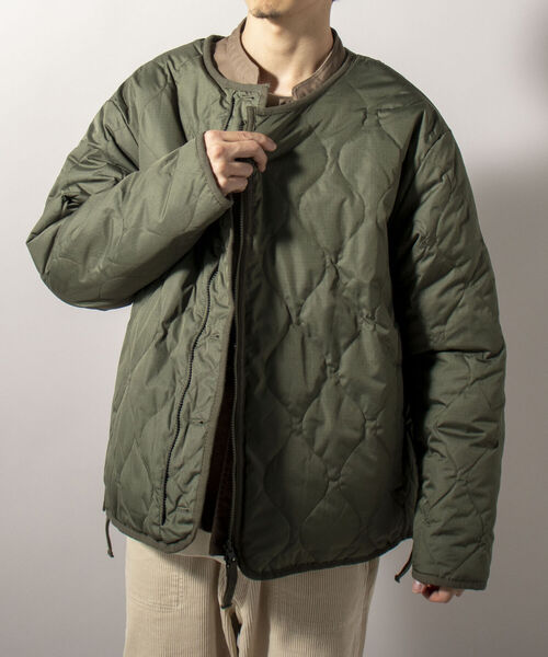 TAION(タイオン)の「【WEB限定】【TAION/タイオン】DOWN×BOA R/S LINER JACKET(ダウンジャケット/コート・メンズ・ブラック/オリーブ・LARGE/X-LARGE/XX-LARGE/MEDIUM)」の21枚目の写真