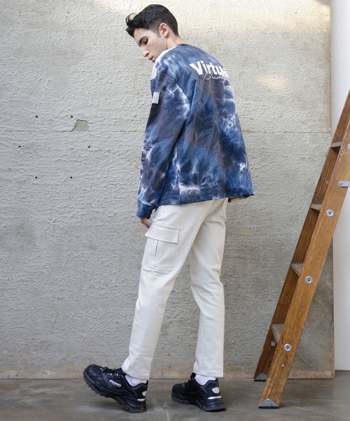 me+em select(ミームセレクト)の「ラフカーゴパンツ(カーゴパンツ・メンズ・ブラック/ベージュ/グレー・MEDIUM/LARGE)」の13枚目の写真