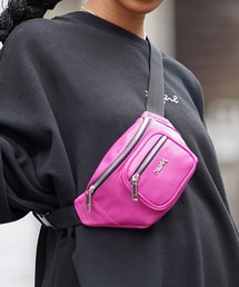 X-girl | FAUX LEATHER HIP BAG(ボディバッグ/ウエストポーチ)