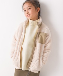 OMNES | キッズ ボアフリースジャケット(ブルゾン)