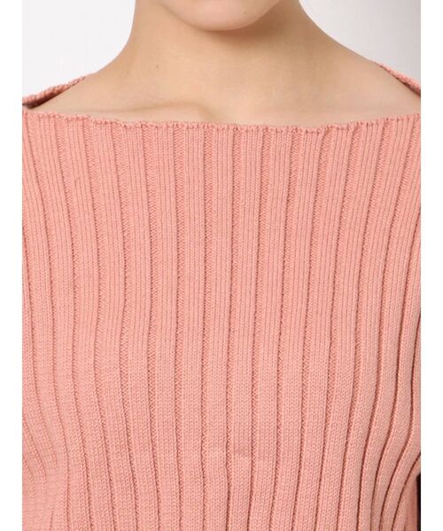 EMODA（エモダ）の「ワイドロールクラッシュニット（ニット/セーター・レディース・ブラック/グレー/ピンク/ライム・FREE）」の12枚目の写真