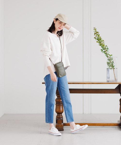 collex(コレックス)の「【別注】THE CASE×collex ウォレットショルダーバッグ(ショルダーバッグ・レディース・ブラック/ベージュ/カーキ/オフホワイト・フリー)」の9枚目の写真