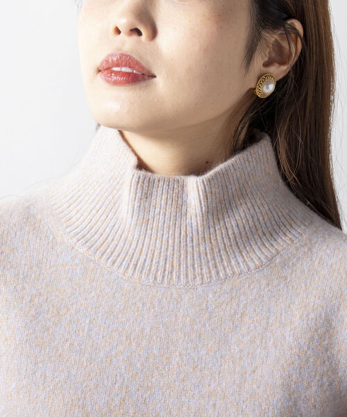 GLOSTER（グロスター）の「【unlume/アンルーム】SACHA カシミヤ混 ハイネックプルオーバーニット（ニット/セーター・メンズ・ブラウン系その他/ベージュ系その他・FREE）」の8枚目の写真