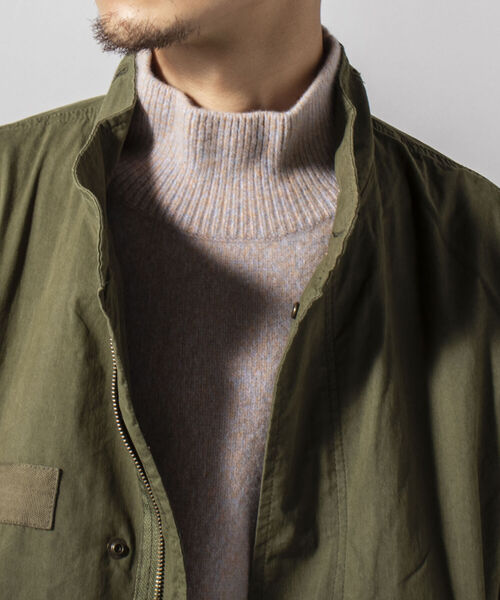 GLOSTER（グロスター）の「【unlume/アンルーム】SACHA カシミヤ混 ハイネックプルオーバーニット（ニット/セーター・メンズ・ブラウン系その他/ベージュ系その他・FREE）」の19枚目の写真