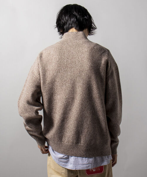 GLOSTER（グロスター）の「【unlume/アンルーム】SACHA カシミヤ混 ハイネックプルオーバーニット（ニット/セーター・メンズ・ブラウン系その他/ベージュ系その他・FREE）」の20枚目の写真