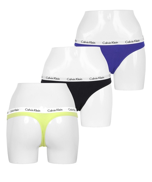 Calvin Klein（カルバン・クライン）の「【3枚セット】Calvin Klein Underwear カルバンクライン Tバック レディース アンダーウェア 女性 下着 ソング タンガ ショーツ 無地 ロゴ ボーダー（ショーツ・レディース・マルチ/その他/その他1/その他2/その他4/その他3/その他5/その他7/その他6/ブラック系その他/ブラック・SMALL/X-SMALL/LARGE/MEDIUM）」の11枚目の写真