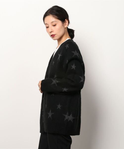ALLSAINTS（オールセインツ）の「ASTRA CARDIGAN | ASTRA カーディガン（カーディガン/ボレロ・レディース・ブラック系・XS/L/S/M）」の6枚目の写真