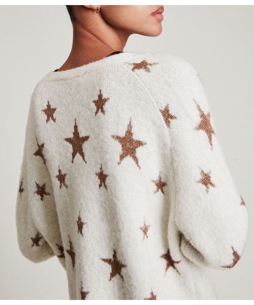 ALLSAINTS（オールセインツ）の「ASTRA CARDIGAN | ASTRA カーディガン（カーディガン/ボレロ・レディース・ブラック系・XS/L/S/M）」の10枚目の写真