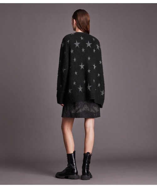 ALLSAINTS（オールセインツ）の「ASTRA CARDIGAN | ASTRA カーディガン（カーディガン/ボレロ・レディース・ブラック系・XS/L/S/M）」の9枚目の写真