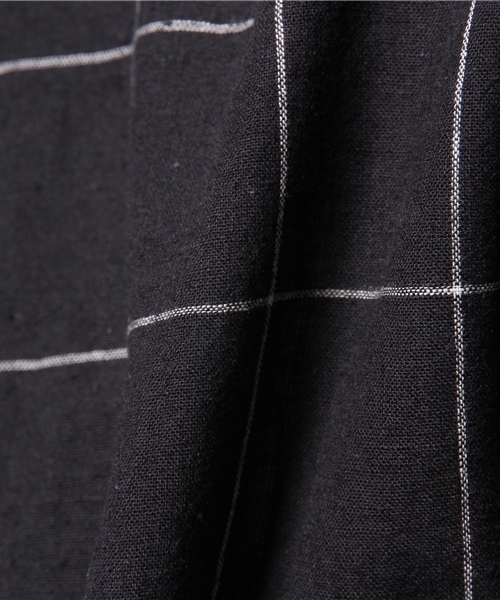 WEGO（ウィゴー）の「WEGO/フレンチリネン混ロングシャツ（シャツ/ブラウス・メンズ・ホワイト/ブルー/ネイビー/その他1・LARGE/MEDIUM）」の5枚目の写真