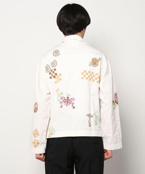 Story mfg.（ストーリーエムエフジー）の「【STORY MFG.】ストーリー・エムエフジー SHORT ON TIME JACKET（その他アウター・メンズ・ホワイト・SMALL）」の3枚目の写真