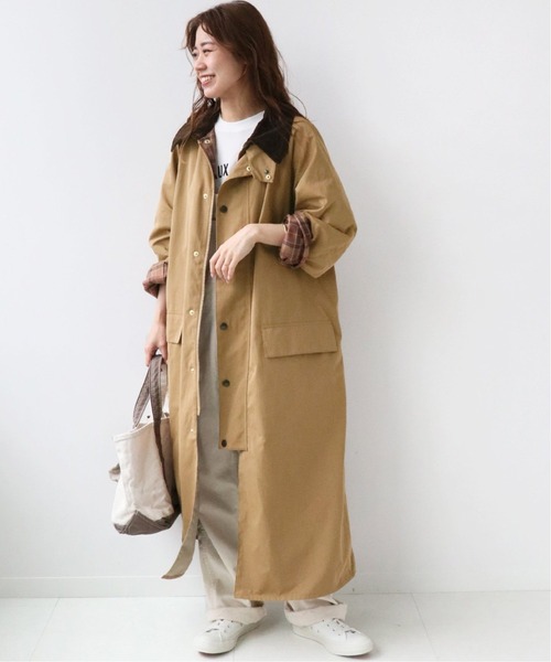 Barbour(バブアー)の「《別注》【Barbour/バブアー】*RELUME OS BURGHLEY exclusive◆(その他アウター・レディース・ブラック/ベージュ/カーキ・38/36)」の17枚目の写真