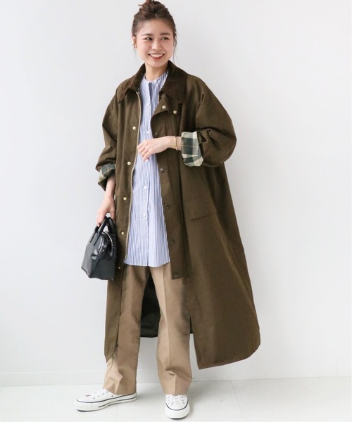 Barbour(バブアー)の「《別注》【Barbour/バブアー】*RELUME OS BURGHLEY exclusive◆(その他アウター・レディース・ブラック/ベージュ/カーキ・38/36)」の18枚目の写真