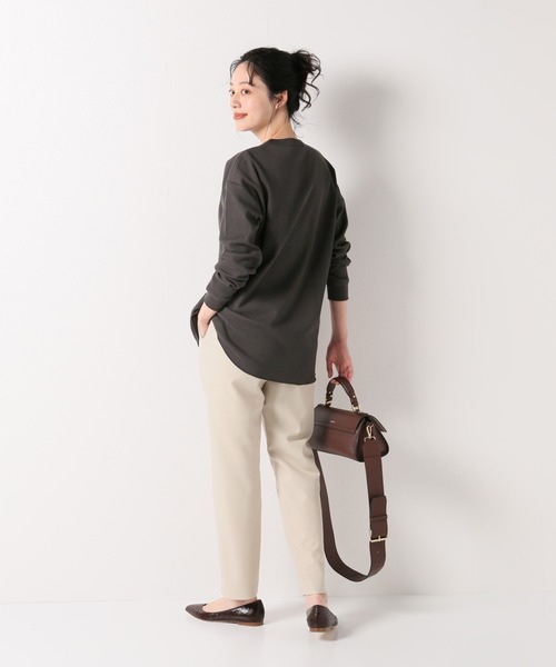 MILLER（ミラー）の「【MILLER / ミラー】 別注 ワッフルロングスリーブ Tシャツ（Tシャツ/カットソー・メンズ・ナチュラル/ホワイト/チャコールグレー/ブラック・SMALL/MEDIUM/LARGE/X-LARGE）」の11枚目の写真