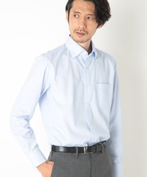 【イージーケア・スナップダウン】TCツイルシャツ