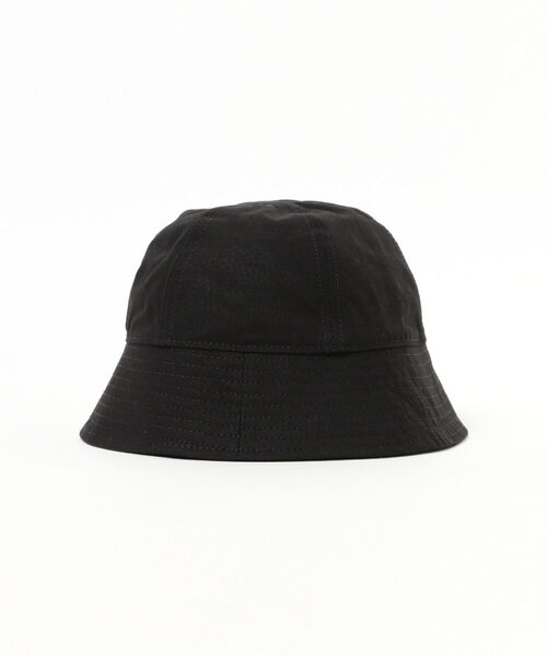 BEAMS（ビームス）の「BEAMS / コットン リップストップ ベルハット（ハット・メンズ・ブラック/ベージュ/ネイビー・ONE SIZE）」の4枚目の写真