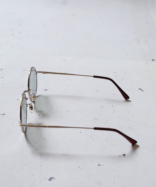 SPINNS（スピンズ）の「マルデザイン ラウンドサングラス（サングラス・メンズ・ブラック/ブラウン/グレー/ピンク/ブルー・ONESIZE）」の10枚目の写真