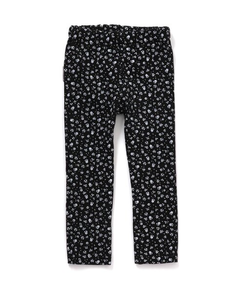 Ampersand（アンパサンド）の「/総柄保育園パンツ(花・星・チェック）_ストレッチ 10分丈（その他パンツ・キッズ・ブラック/ブラウン/キナリ・90/100/110/120/80/130/95/140）」の3枚目の写真