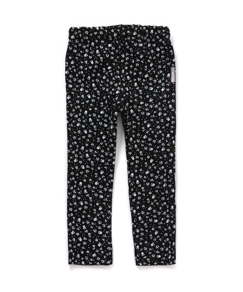 Ampersand（アンパサンド）の「/総柄保育園パンツ(花・星・チェック）_ストレッチ 10分丈（その他パンツ・キッズ・ブラック/ブラウン/キナリ・90/100/110/120/80/130/95/140）」の8枚目の写真