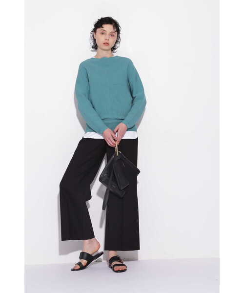 BOSCH（ボッシュ）の「◆コットンストレッチガーターニット（ニット/セーター・レディース・パープル/イエロー/グリーン・38）」の16枚目の写真