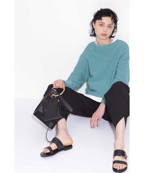 BOSCH（ボッシュ）の「◆コットンストレッチガーターニット（ニット/セーター・レディース・パープル/イエロー/グリーン・38）」の17枚目の写真