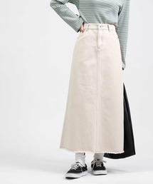 HONEYSUCKLE ROSE | 【HONEYSUCKLE ROSE】デニムセミフレアスカート(スカート)