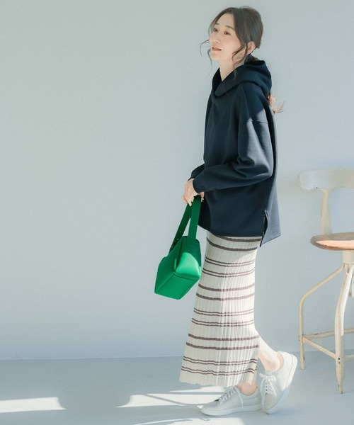 LEPSIM(レプシィム)の「【ゼロかる】ボックスショルダー 269170(ショルダーバッグ・レディース・アイボリー/ブラック/グリーン・ONE SIZE)」の12枚目の写真