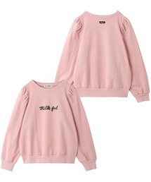 MILKFED. | GATHERED SLEEVE TOP(Tシャツ/カットソー)
