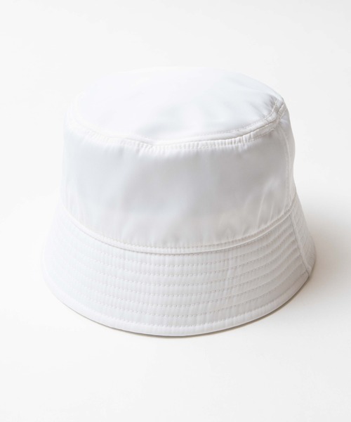 WEGO（ウィゴー）の「WEGO/ナイロンバケットハット（ハット・メンズ・ホワイト/ブラック/ブルー・FREE）」の5枚目の写真