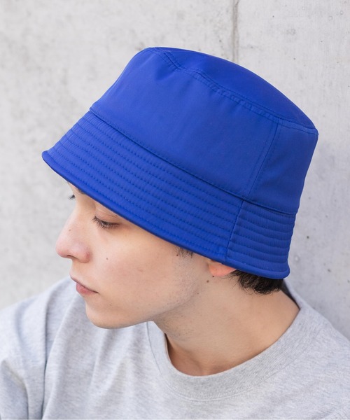 WEGO（ウィゴー）の「WEGO/ナイロンバケットハット（ハット・メンズ・ホワイト/ブラック/ブルー・FREE）」の12枚目の写真