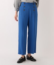 OPAQUE.CLIP | 【Cafissi】ドレープツイル マリンボタンデザインパンツ(その他パンツ)