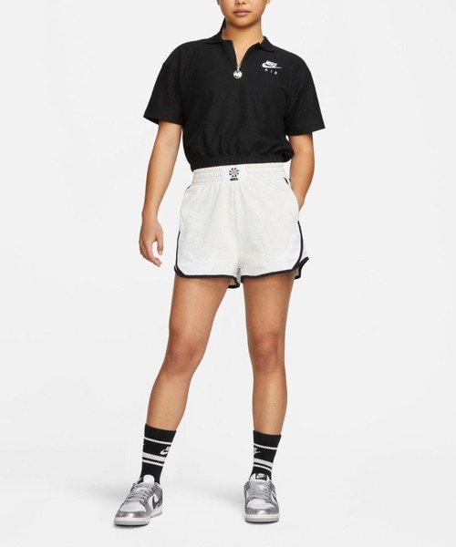 NIKE(ナイキ)の「NIKE WOMENS NSW CIRCA FLC HR SHORT / ナイキ ウィメンズ ショート パンツ【SP】(その他パンツ・レディース・ホワイト/ピンク・L/M/XL)」の8枚目の写真