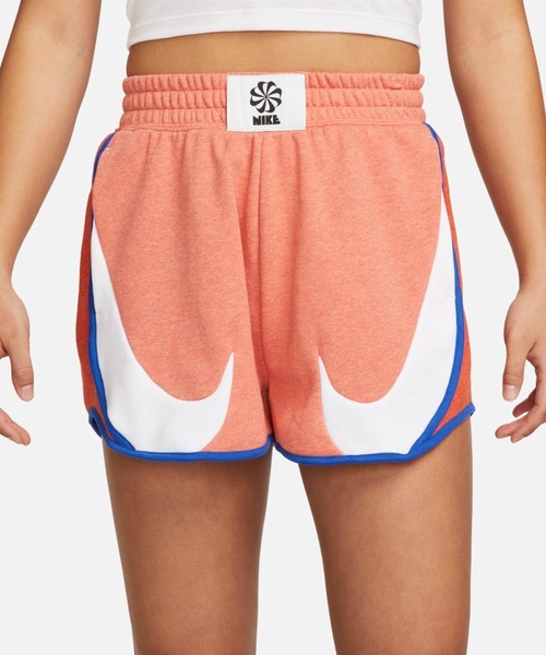 NIKE(ナイキ)の「NIKE WOMENS NSW CIRCA FLC HR SHORT / ナイキ ウィメンズ ショート パンツ【SP】(その他パンツ・レディース・ホワイト/ピンク・L/M/XL)」の5枚目の写真