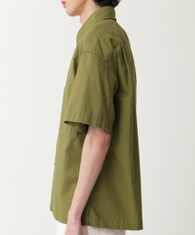 【新品未使用】MHL. Textured cotton 半袖ブラウス MHL.（エムエイチエル）の「TEXTURED COTTON（シャツ/ブラウス