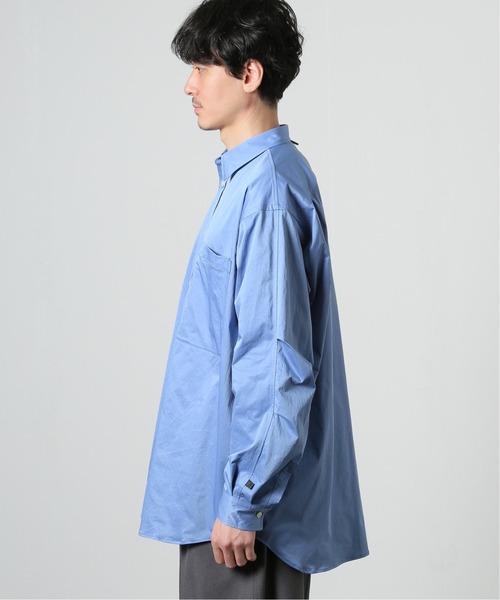 DAIWA PIER39（ダイワピア39）の「【DAIWA PIER39/ ダイワ ピア39】Tech Regular Collar Shirts（シャツ/ブラウス・メンズ・ホワイト/ブラックミックス/ブルー・MEDIUM/LARGE）」の16枚目の写真