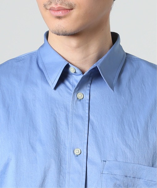 DAIWA PIER39（ダイワピア39）の「【DAIWA PIER39/ ダイワ ピア39】Tech Regular Collar Shirts（シャツ/ブラウス・メンズ・ホワイト/ブラックミックス/ブルー・MEDIUM/LARGE）」の19枚目の写真