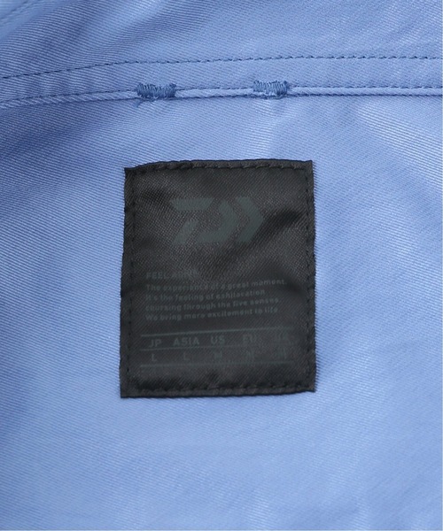 DAIWA PIER39（ダイワピア39）の「【DAIWA PIER39/ ダイワ ピア39】Tech Regular Collar Shirts（シャツ/ブラウス・メンズ・ホワイト/ブラックミックス/ブルー・MEDIUM/LARGE）」の8枚目の写真