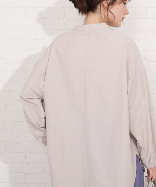 SHOO・LA・RUE（シューラルー）の「◆リボン付きチュニックブラウス（シャツ/ブラウス・レディース・カーキ/ベージュ・00）」の11枚目の写真