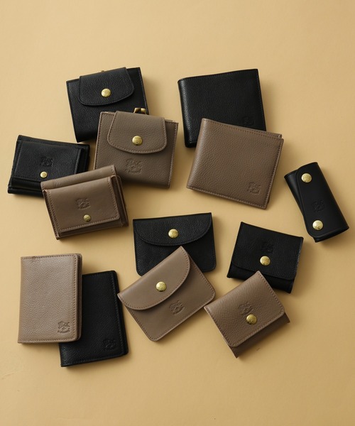 IL BISONTE（イルビゾンテ）の「”WEB限定”【IL BISONTE/イルビゾンテ】パスケース（パスケース・メンズ・グレー/ブラック・FREE）」の3枚目の写真