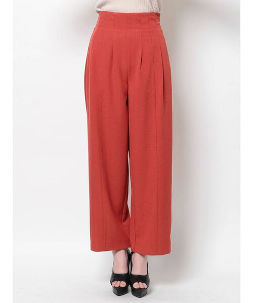 RESEXXY（リゼクシー）の「ハイウエストストレートパンツ（その他パンツ・レディース・レッド/ブラック/アイボリー・FREE）」の10枚目の写真