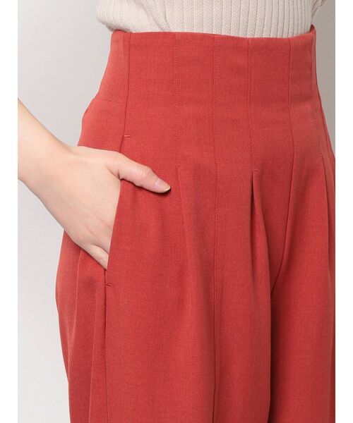 RESEXXY（リゼクシー）の「ハイウエストストレートパンツ（その他パンツ・レディース・レッド/ブラック/アイボリー・FREE）」の15枚目の写真