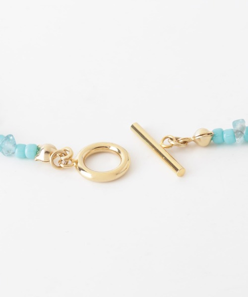 F by ROSSO(エフバイロッソ)の「F by ROSSO 天然石MIXネックレス(ネックレス・レディース・その他1・-)」の6枚目の写真