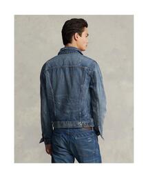 POLO Ralph Lauren デニムジャケット ペンキ　XL POLO Ralph Lauren デニムジャケット ペンキ XL POLO RALPH