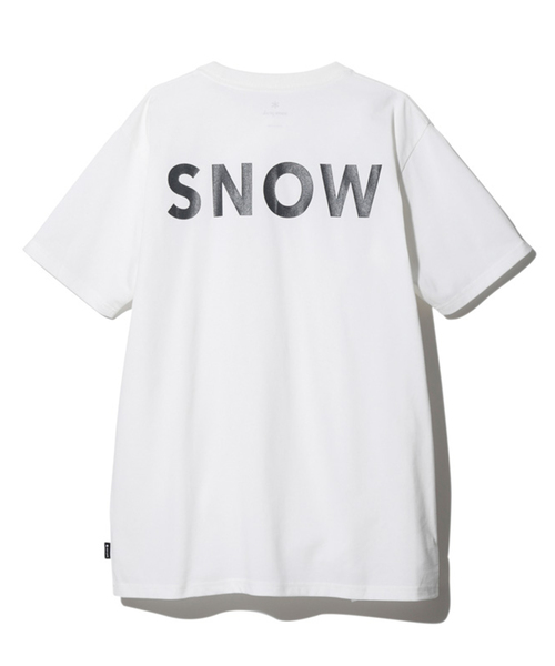 Snow Peak(スノーピーク)の「【SNOW PEAK / スノーピーク】Reflective Printed Tシャツ”SP”(Tシャツ/カットソー・メンズ・ホワイト/ブラック/グレー/ピンク・MEDIUM/LARGE)」の2枚目の写真