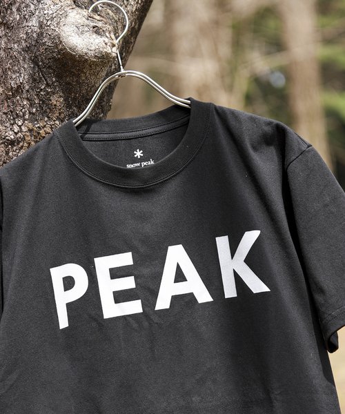 Snow Peak(スノーピーク)の「【SNOW PEAK / スノーピーク】Reflective Printed Tシャツ”SP”(Tシャツ/カットソー・メンズ・ホワイト/ブラック/グレー/ピンク・MEDIUM/LARGE)」の21枚目の写真