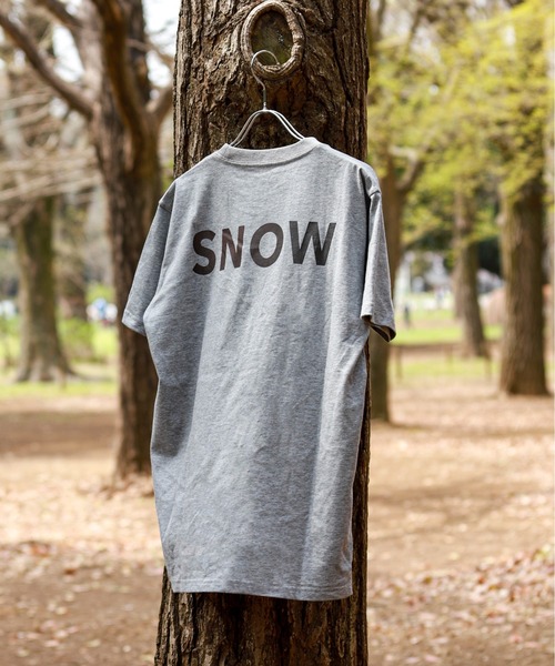 Snow Peak(スノーピーク)の「【SNOW PEAK / スノーピーク】Reflective Printed Tシャツ”SP”(Tシャツ/カットソー・メンズ・ホワイト/ブラック/グレー/ピンク・MEDIUM/LARGE)」の11枚目の写真