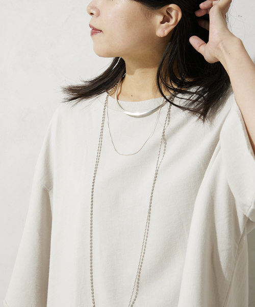 JOURNAL STANDARD relume（ジャーナルスタンダード　レリューム）の「《追加》CALIFORNIA ライト半袖スウェットTEEシャツ（Tシャツ/カットソー・メンズ・ブラック/ベージュ/サックスブルー/ピンク/グリーン/ナチュラル・MEDIUM/LARGE）」の17枚目の写真