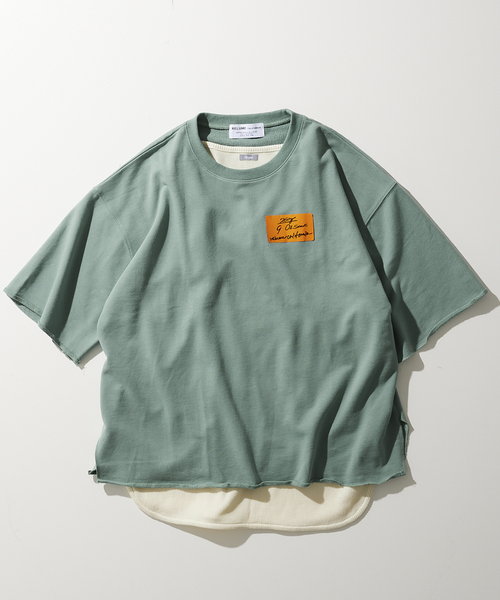 JOURNAL STANDARD relume（ジャーナルスタンダード　レリューム）の「《追加》CALIFORNIA ライト半袖スウェットTEEシャツ（Tシャツ/カットソー・メンズ・ブラック/ベージュ/サックスブルー/ピンク/グリーン/ナチュラル・MEDIUM/LARGE）」の18枚目の写真