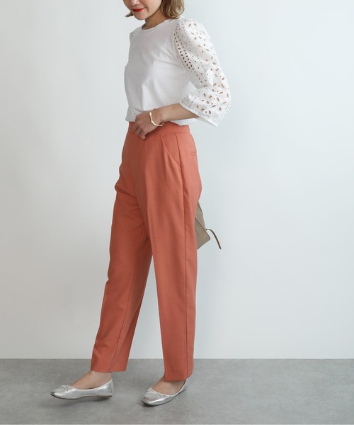 PICCIN（ピッチン）の「オックスイージーケアパンツ（その他パンツ・レディース・ブラック/ベージュ/ピンク・S/M）」の8枚目の写真