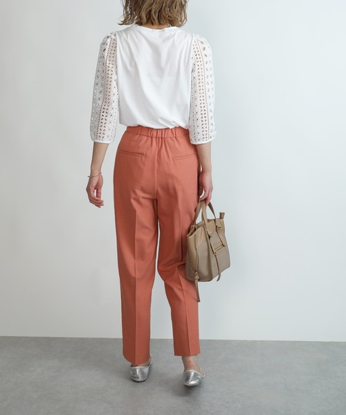 PICCIN（ピッチン）の「オックスイージーケアパンツ（その他パンツ・レディース・ブラック/ベージュ/ピンク・S/M）」の9枚目の写真